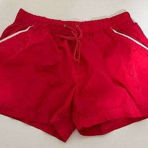 Danskin Now size M(8/10) quick dry athletic shorts Red Cherry Vanilla